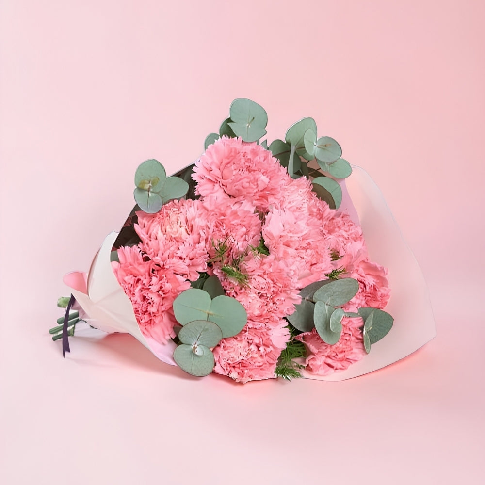Powder Bloom – Pudra Bukette Pembe Karanfiller